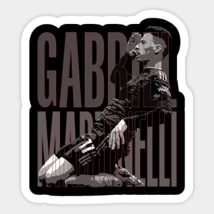 gabriel martinelli star Sticker